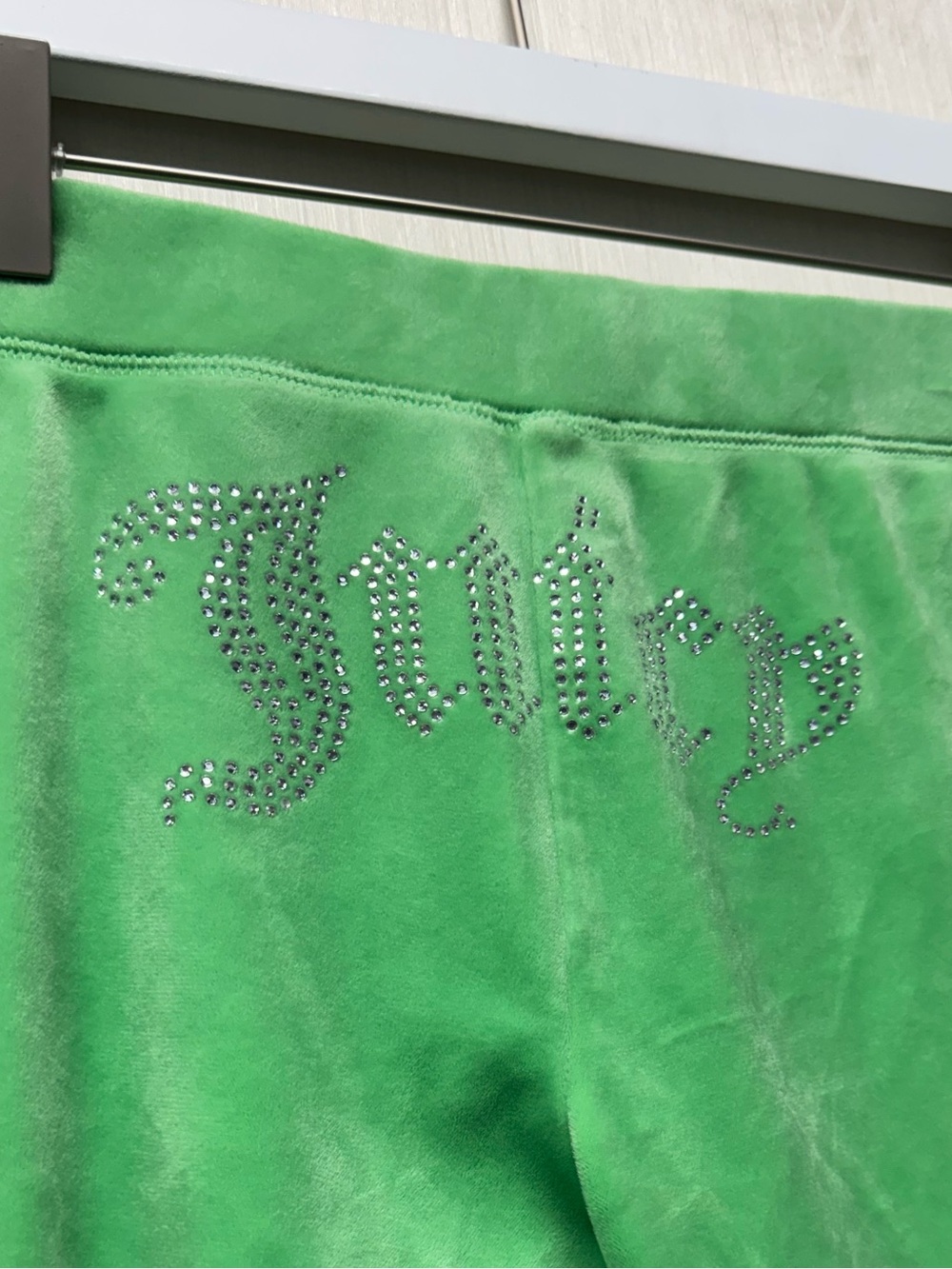 Juicy Couture Velour Track Pants Y2K Rhinestone